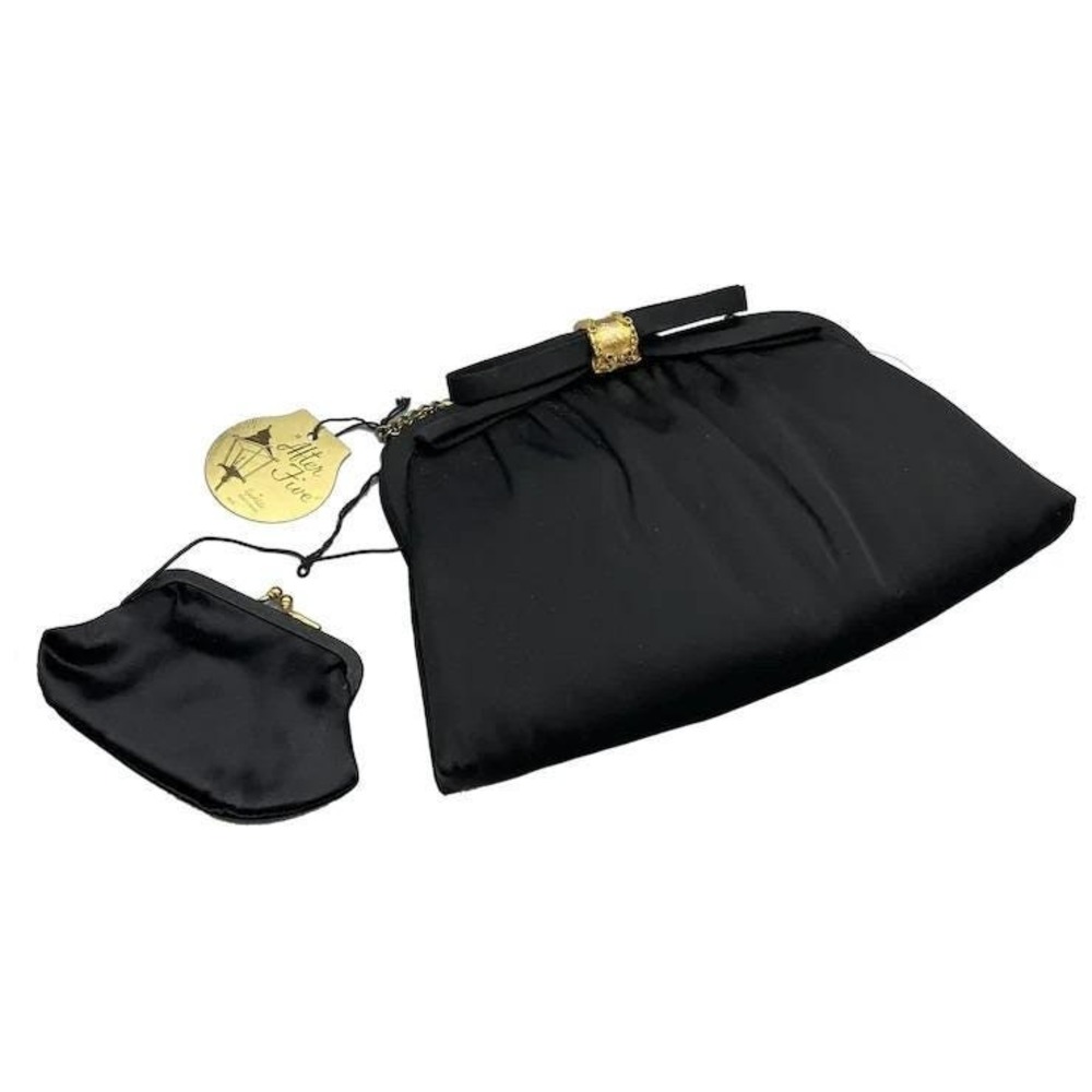 Vintage "After Five" Cocktail Bag Clutch Purse by Lowy and Mund Original‎ Tag